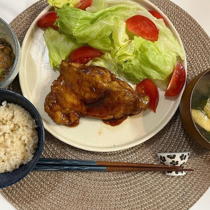 基本の丁寧や照り焼きチキン